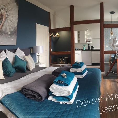 Luna Et Sol - Haus Am See Seeblick-Apartment Seehausen  ภายนอก รูปภาพ